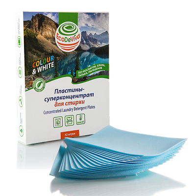 Концентрирани плочки за перење алишта