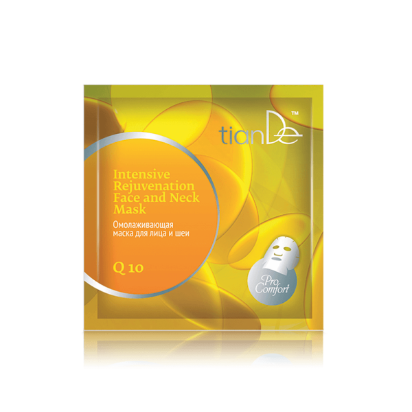 Подмладувачка маска за лице и врат со коензим Q10