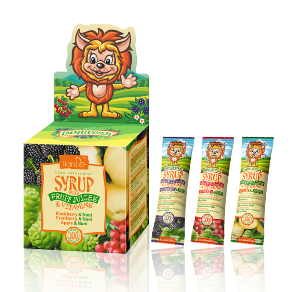 Овошен сируп со витамини, 10гр.